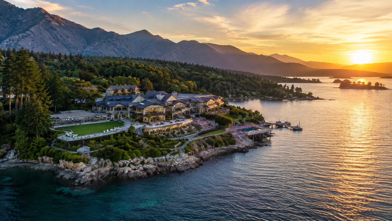 Drone work for venues and destinations